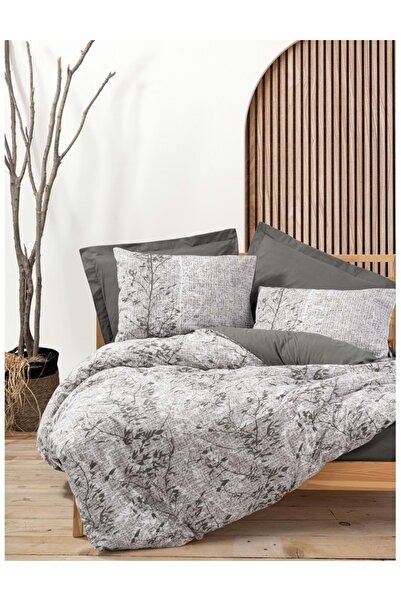 Cotton Box Rf Dual -Odin Brown- Set de lenjerie de pat pentru o singură persoană