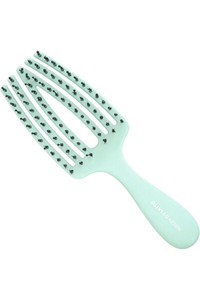 Olivia Garden Fingerbrush Care Παιδική Μίνι Βούρτσα Μαλλιών - Μέντα