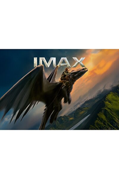 OEM Плакат Как да си дресираш дракон IMAX, 61x90 см, poster7693