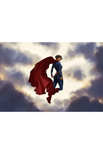 OEM Poster Supergirl Blue Cape Rising, 61x90 cm, poster8544