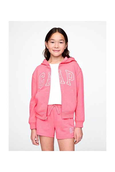 GAP V-Frch ft Logo Fz Children's Pink Jacket 746744001