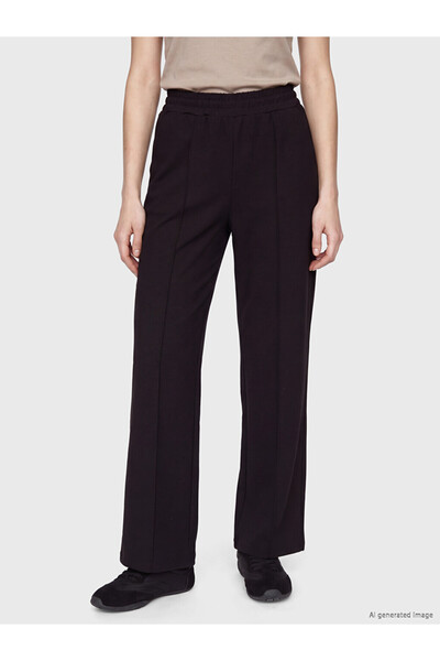 LC Waikiki LCW Comfort Siyah Soft Touch Kadın Eşofman Altı
