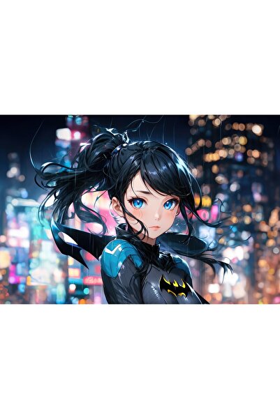 OEM Poster Batwoman Anime Girl 5k, 61x90 cm, poster8613