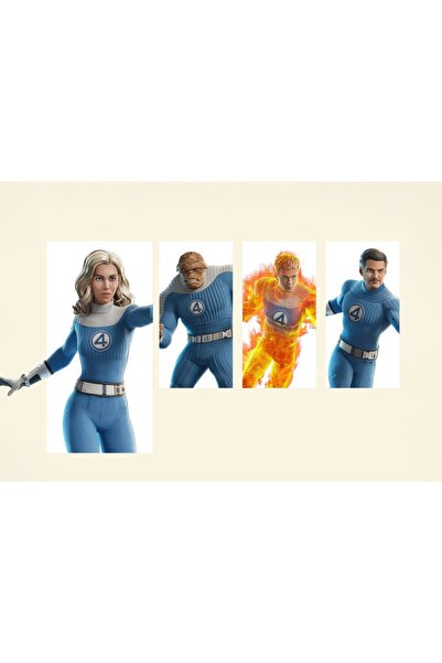 OEM Poster Susan Storm în The Fantastic Four First Steps X Fortnite, 61x90 cm...