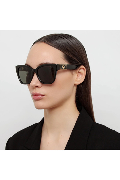 Linda Farrow Ochelari de soare Tamara LFL1520/1 Negru, Lentile Gri ZEISS, For...