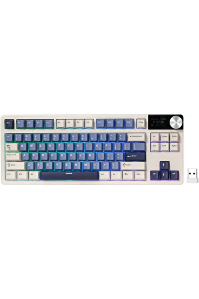ROYAL KLUDGE Tastatură S85 Cloud Switch RGB LED USB/USB Wireless/Bluetooth Ho...