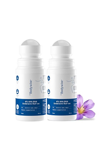 Be Bodywise 4% Underarm Roll on | 1% Salicylic Acid, 1% Mandelic Acid, 2% Lac...
