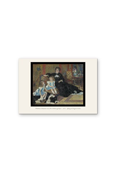 OEM Poster Madame Charpentier și Copiii ei de Renoir, Artă Clasic, Carton 250...