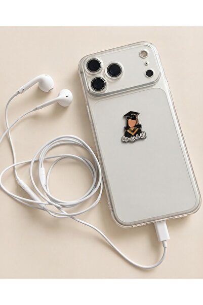 Zaytoon Autocolant pentru telefon mezunum – Design metalic 3D, Ornament spate...