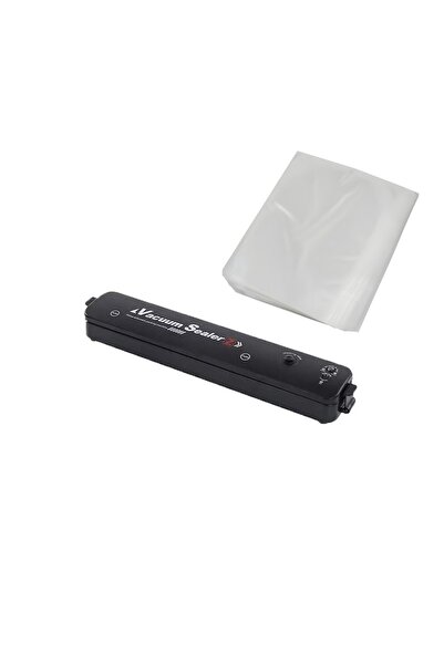 NEXTLY Set aparat de vidat NEXTLY, cu 100 pungi gofrate 30x20cm, negru, pentr...