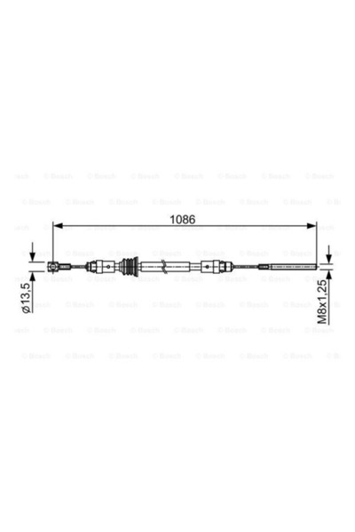Bosch EL FREN TELI ORTA ON MASTER III M9T 10>