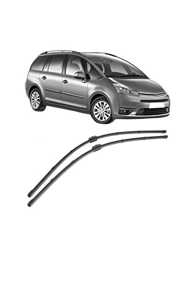 VALEO Wiper set CITROEN C4 GRAND PICASSO I (UA_) 2006-2013, for windshield, S...