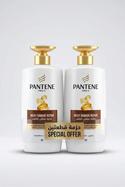 Generic Brand Pantene بانتين شامبو شعر 1000 مل برو-في عنايه ملكي للتلف 2 قطع