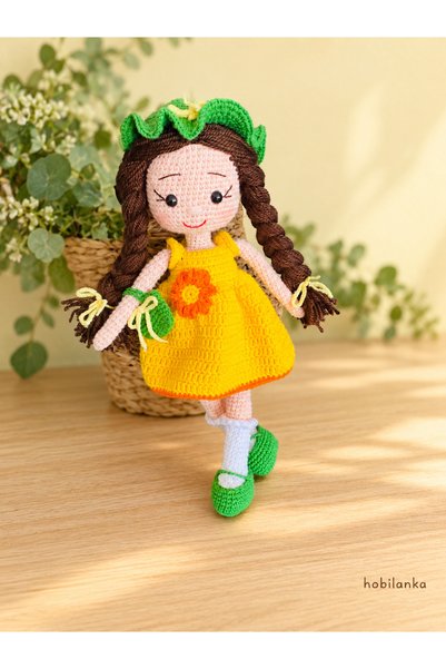 hobilanka 30 cm El Örgüsü Amigurumi Bebek | Annelerin El Emeği