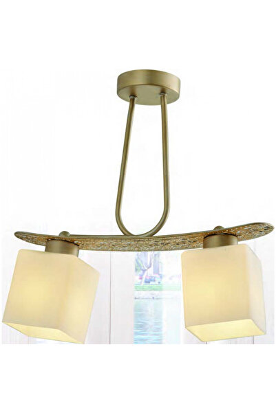 Klausen Goldie KL6612 Πολυέλαιος, 2xE27, χρυσό, IP20