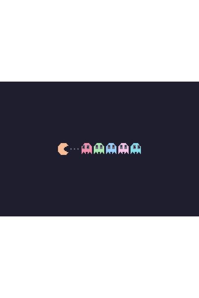 OEM Poster Pac Man Game 4k, 61x90 cm, poster9040