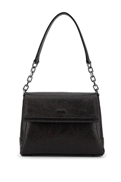 Tamer Tanca Women's Genuine Leather Brown Messenger Bag