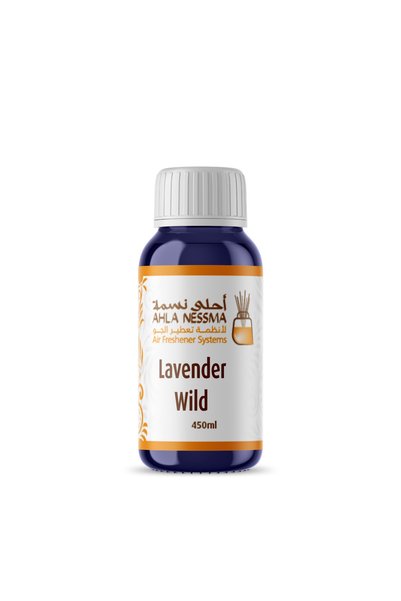 AHLA Nasma Wild Lavender 450ml | Diffuser Premium Scent Refill |