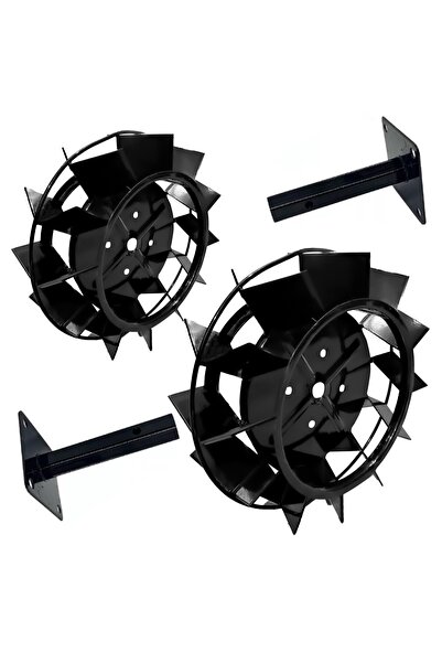 ELEFANT TOOLS Set 2 Roti Metalice Motocultor Elefant 400-180, manicot, ax 23m...