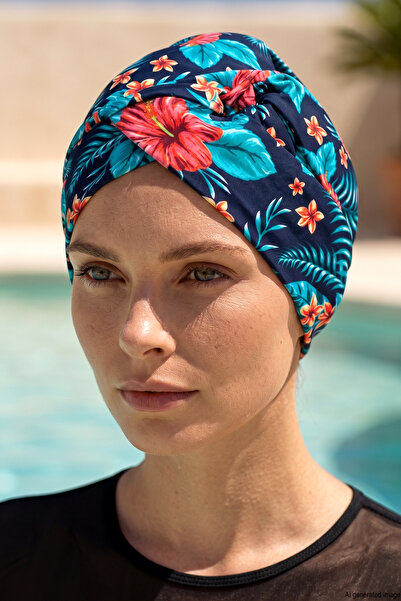 Remsa Mayo Cross and Gathered Marine Bonnet 1009-133 Green