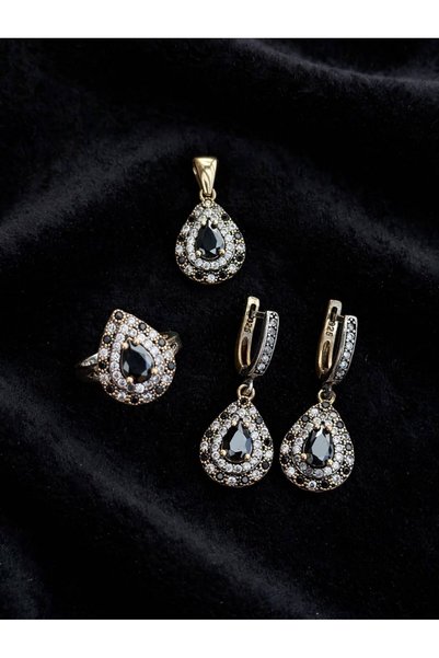 keskin silver Gecenin Gücü: Siyah Damla Otantik Set 🖤