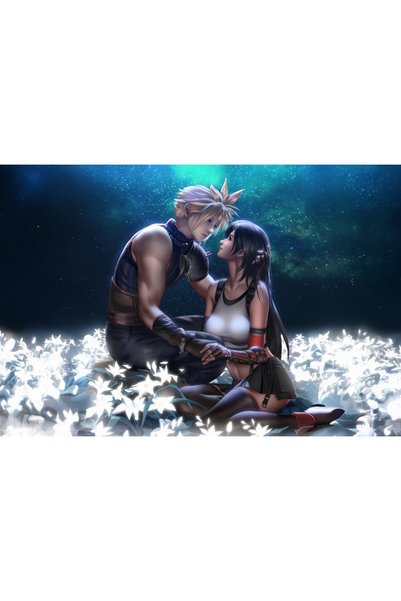 OEM Постер Final Fantasy VII Клауд и Тифа, 61x90 см, poster8960