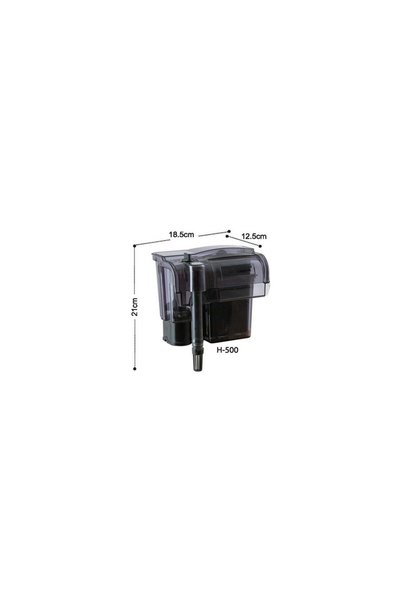 Dophin H500 Askılı Filtre Şelale Filtre 600 L/H