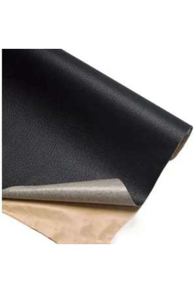 OEM Piele ecologică autoadezivă pentru reparații, 50cm x 150cm, culoare neagră, pentru canapele, genți, jachete, scaune auto, mobilier