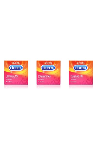 Durex Prezervative Set 3x Pleasure Me - Total 9 prezervative