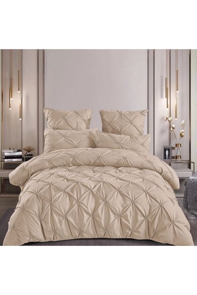 Generic Brand Finet pleat Duvet Cover Set , 6 pieces, premium comfort