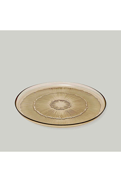 Linens Clarity Servis Tabağı 28 cm Bronz