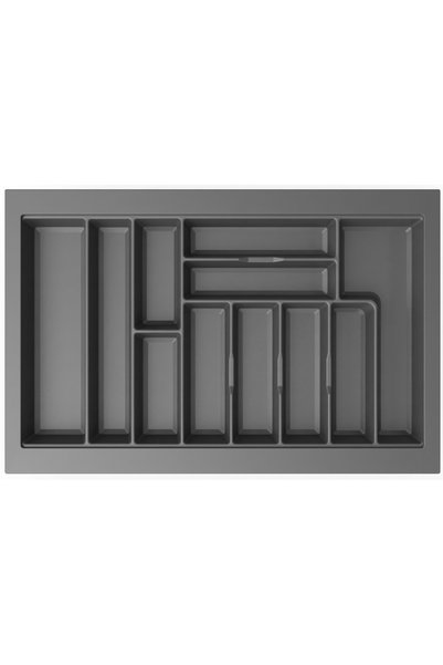 GörSeç 75*49 cm Elit Modern Gri Mutfak Düzenleyici (69*40) a kadar kesebilirsiniz. Çekmece İçi Organizer Dolap Içi Organizer Çekmece İçi Kaşıklık Kepçelik