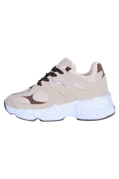 Prokids 5055 Beige-Khv Girls' Sneaker Shoes