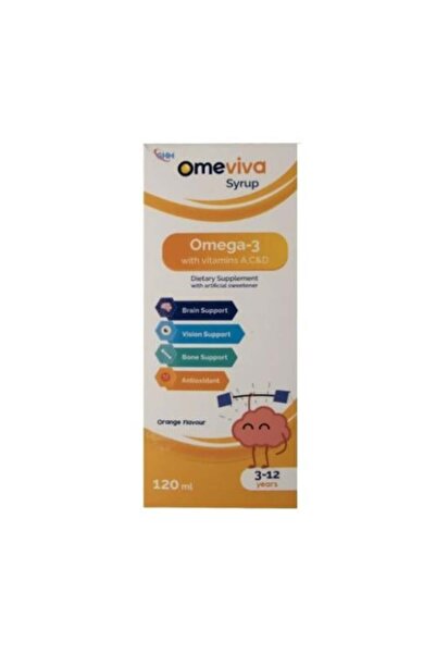 Tmed Omvita Omega 3 Syrup with Vitamins 120 ml