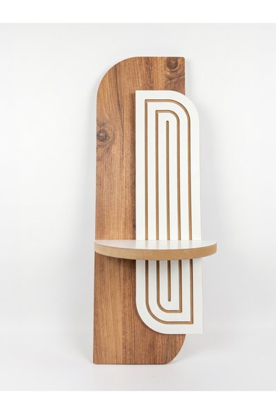 Artavessa Modern Geometrik Dekoratif Duvar Rafı - ARTMTKWLL11