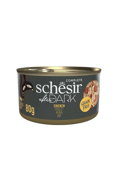 Schesir After Dark cat food, Chicken soup 80 gr