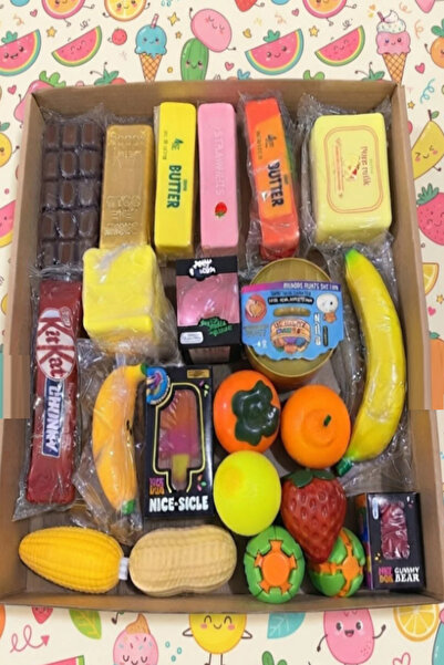 Pofika Squish Sukuşi Kutusu Box 12’Li Sukuşi Seti Trend Squishyler Çin Mantıs...