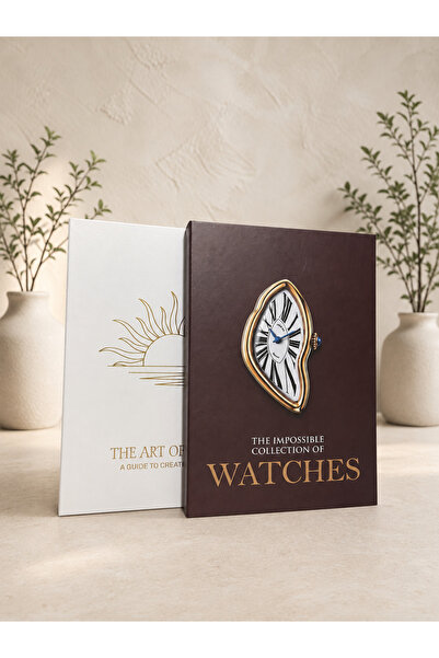 LUMEYA HOME 2'li Dekoratif Kitap Kutu Seti – Watches ve Art of Living Tasarım...