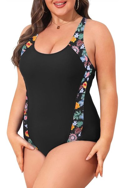 OtherMax Costum de baie întreg sportiv cu efect de galben mărimea 44 XL — cos...