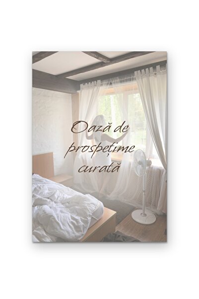 OEM Poster Decorativ Oază de Prospețime Curată, Design Minimalist, Carton 250...