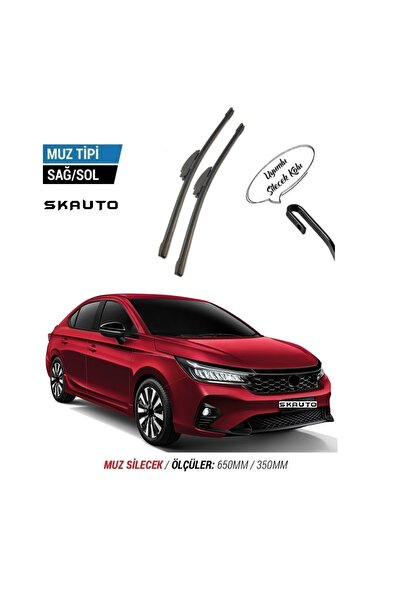 SKAUTO Honda City Ön Cam Muz Silecek Takımı (2021-2024)