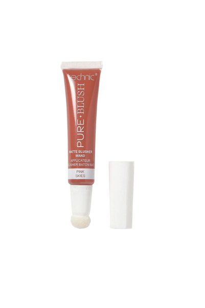 TECHNIC Pure Blush Wand - Pink Skies | Liquid Cream Blush with Sponge Applicator