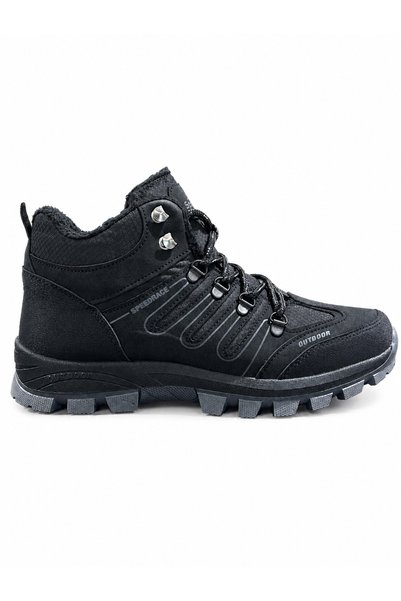 SadiasSpyder Men's Black Winter Waterproof Non-Slip Sports Trekking Boots