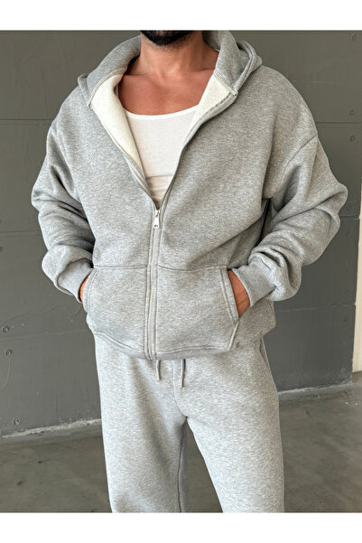 SC Core Üç İplik Tam Zip Sweatshirt