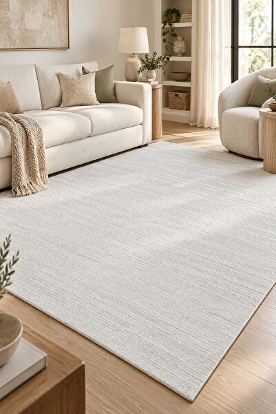 Raschel Carpet Babil Serisi Mikro Polyester Pamuk Tabanlı Yumuşak Halı Yolluk...