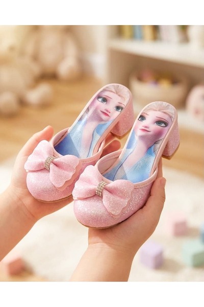 Surpie Shoes Çocuk Topuklu Terlik