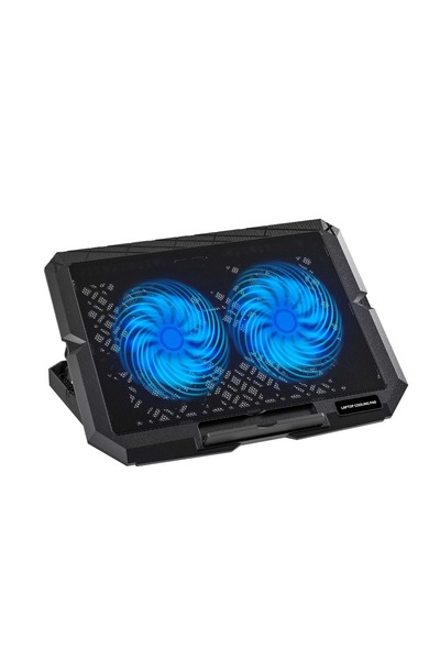 Midcom Bawerlink TNF-2000 Işıklı Ledli Stand 2 Fanlı Laptop Soğutucu