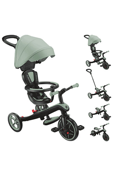 Globber Explorer 4in1 Trike Bisiklet - Adaçayı Yeşili