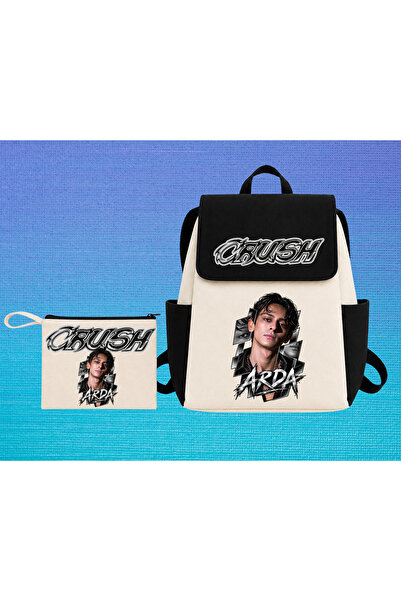 lovver Σετ Σχολικό Σακίδιο Πλάτης Crush Group College Model με Πλαϊνές Τσέπες...