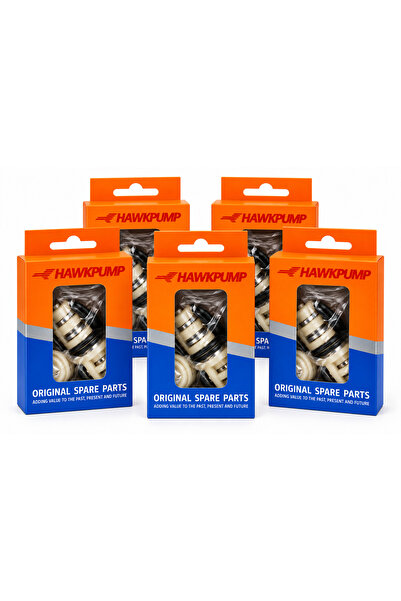HAWK 5x Set 6 Supape + 6 O-Ringuri Pompă MT/NMT, 1.905-543.0 / 260008